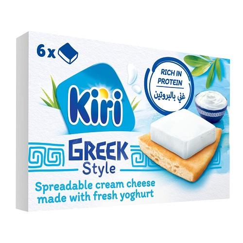 Kiri Greek Cheese Squares 6Pcs 100gm