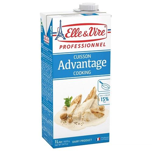 Elle & Vire Cuisson Advantage Cooking Cream 1Ltr