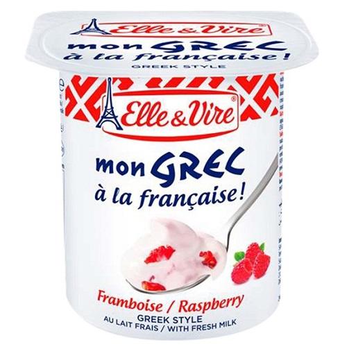 Elly & Fire Greek Yogurt Raspberry 125g