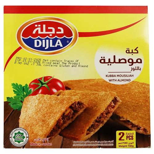 Dijla Kubba Mousiliah with Almond 2Pcs 700g