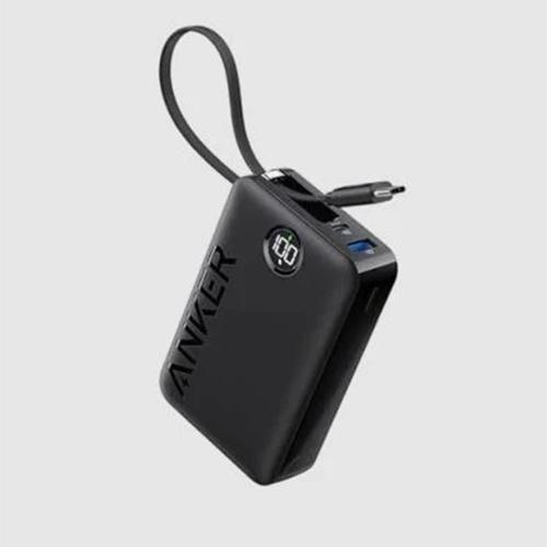 Anker 335 Power Bank 20000mAh Built in Type C Cable PD 22.5W Black Model No.A1647H11