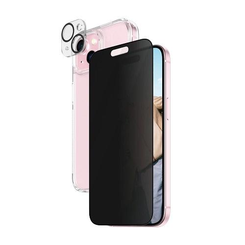 Panzer Glass 3 in1 Pack iPhone15 with D3O Privacy Model No.B1172+P2809