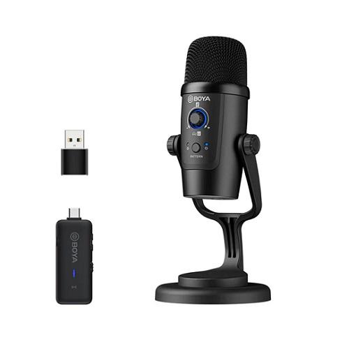 BOYA Wired and Wireless Dual Function USB Microphone Model No.BY-PM500W