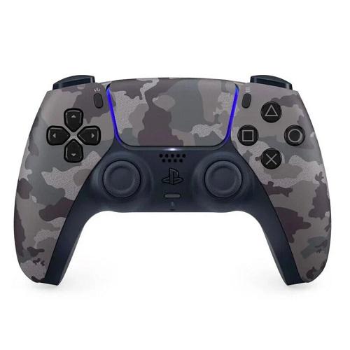 سوني وحدة التحكم اللاسلكية دوال سينس لجهاز PS5 اللون الرمادي الجيشي