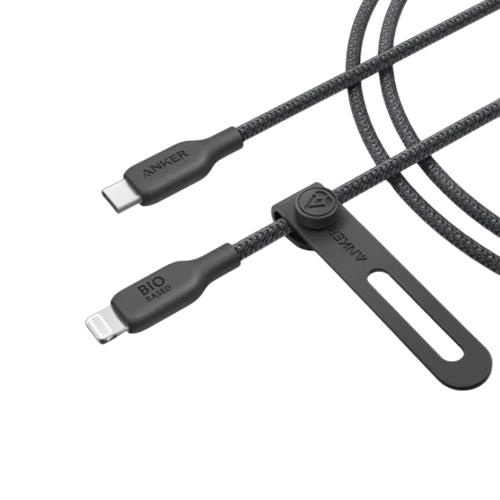 Anker 542 Type C to Lightning Cable Bio Nylon 0.9m Black Model No.A80B5H11