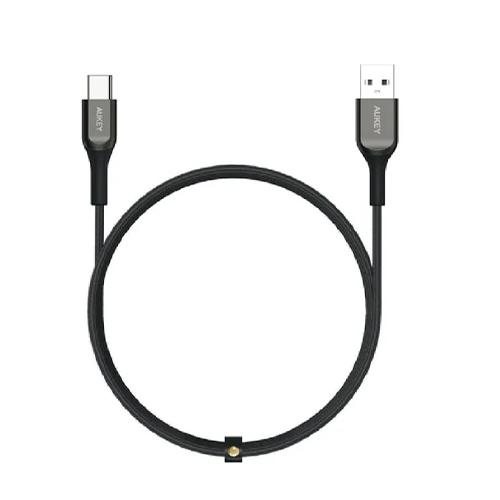 Aukey Braided USB to Type C Cable1.2m Black Model No.CBAKC1 BK