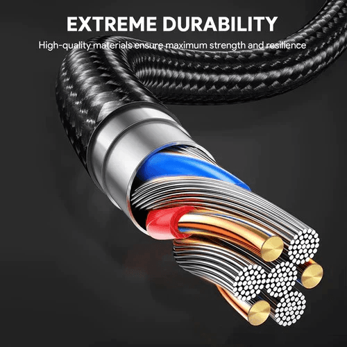اوكي كابل من النايلون المضفر USB 2.0 الى Type C اسود