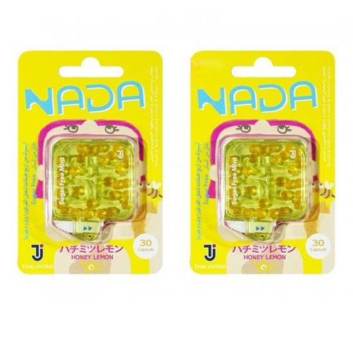 Nada Breath Freshener Lemon and Honey Flavour 30Capsules 2Pcs