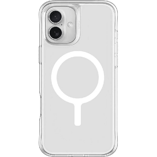 Uniq Hybrid LifePro Xtreme Back Cover Mobile Case with MagSafe for iPhone 16 Dove Frost Clear