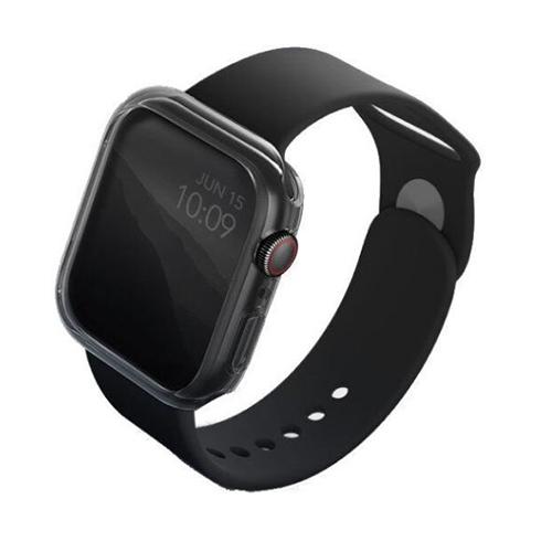 Uniq Glase Apple Watch Case Dual Pack 45mm Clear Smoke