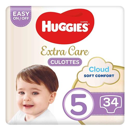 Huggies Extra Care Culottes 34Pcs