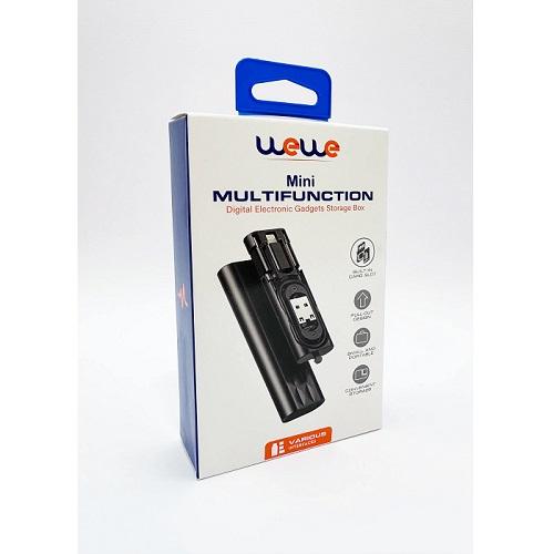 WEWE Mini Mulifunction Digital Electronic Gadget Storage Box Model No.AD001