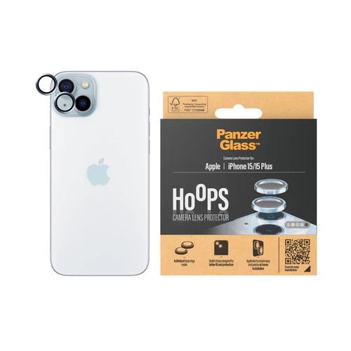 Panzer Glass Camera Lens Protector Hoops For iPhone 15 and15 Plus Blue No.1190