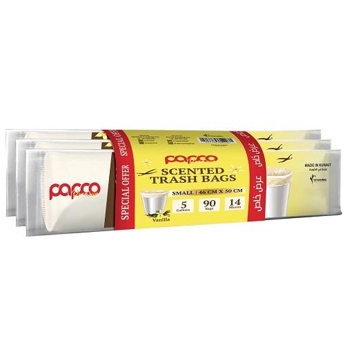 بابكو بريميوم اكياس سلة معطرة 5جالون 45×50سم 30كيس 3حبة