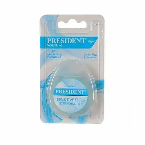 President Sensitive Expanding Dental Floss 25m