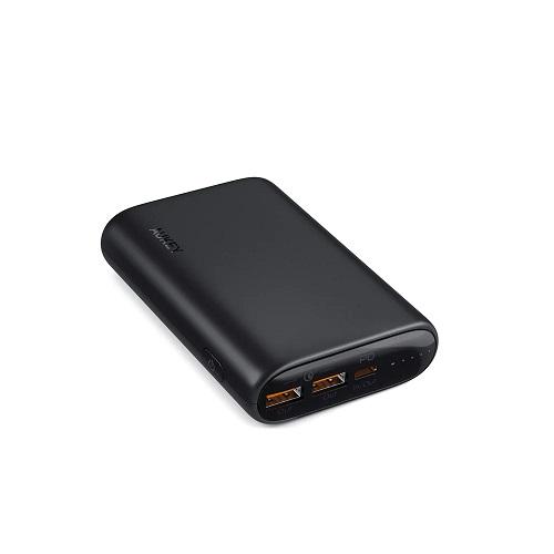 Aukey Power Bank Essential 15000mAh 3Port with 30W PD Black Model No.PBY40