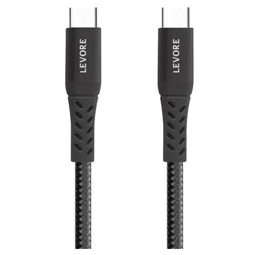 Levore Type C to Type C Cable 60W 1m Black