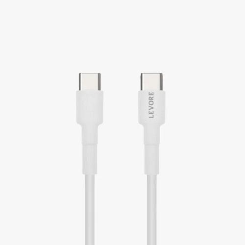 Levore Type C to Type C Cable 60W 1m White
