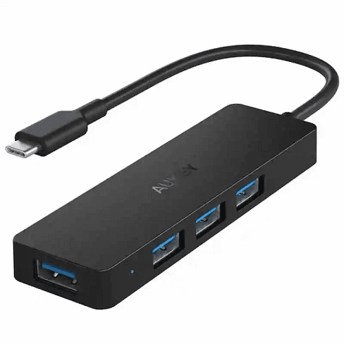 Aukey Essential 4 Port Type C Hub Black Model No.CBC64 