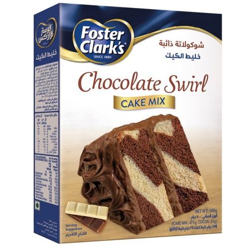 Foster Clarks Cake Mix Choc Swirl 500g