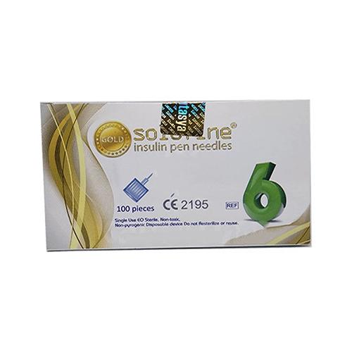 Solofine Insulin Pen Needle 6mm 100Pcs