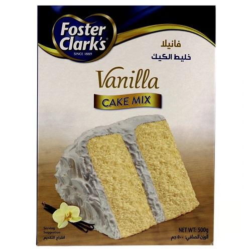 Foster Clarks Cake Mix Vanilla 500g