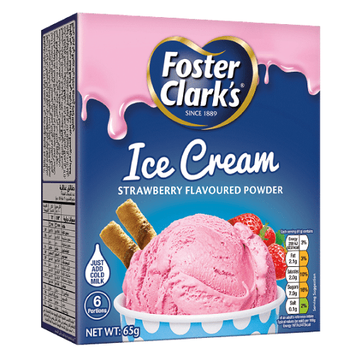 Foster Ice Cream Mix Strawberry 65g