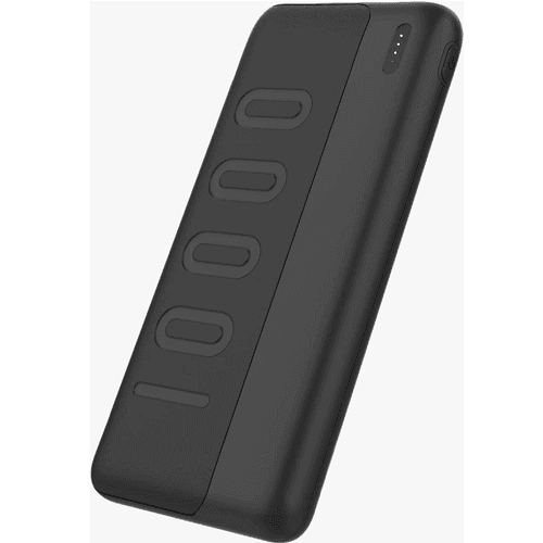 Pawa Compact Power bank with Dual USB 10000mAh Black
