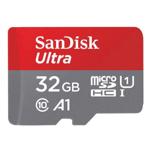 SanDisk Ultra Memory Card Micro SDHC 32GB Model No.SDSQUA4032GGN6MN 