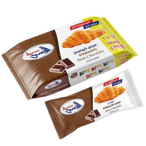 Alfaysal Chocolate Mini Croissants 7+1Free 200g