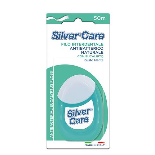 Silver Care Antibacterial Eucalyptus Floss Mint Flavour 50m