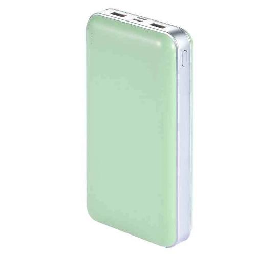 Porodo Power Bank 30000mAh PD 20W with Lightning Input Green Model No.PDPBFCH009NABU