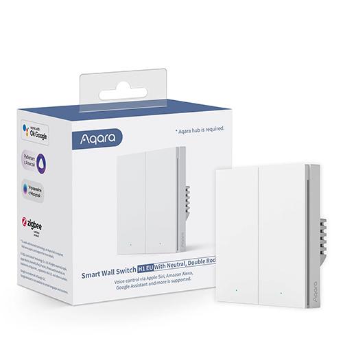 Aqara Smart Wall Switch H1 With Neutral Single Rocker Model No.AK073EUW01