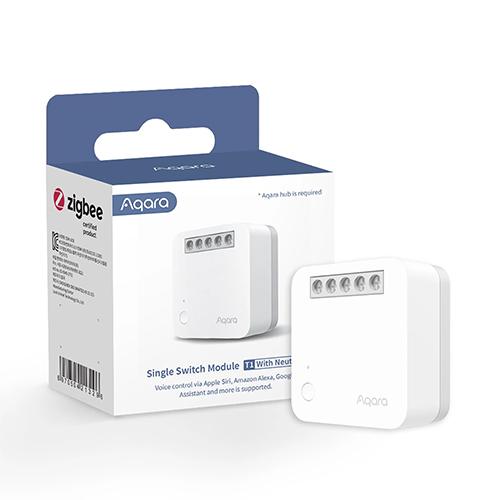 Aqara Single Switch T1 With Neutral Model No.AU001GLW01