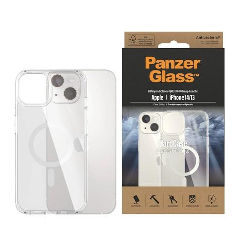 Panzer Glass Hard Case MagSafe Compatible Apple iPhone 14 and 13 Clear No.409