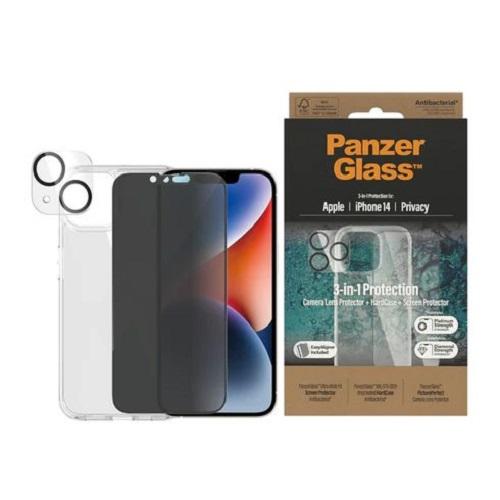 Panzer Glass 3in1 Privacy Protection Pack iPhone14 Model No.B0401+P2783