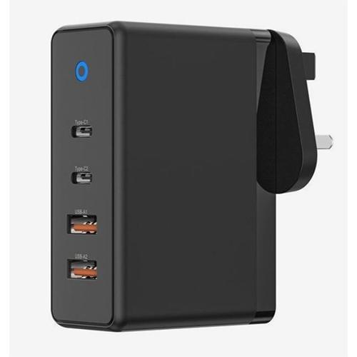 Amazingthing Thunder Pro GaN 100W 2C2A Wall Charger Black Model No.UKTH100W