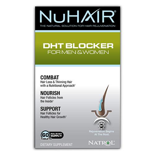 NuHair DHT Blocker Tablets for Men and Women 60Tablets