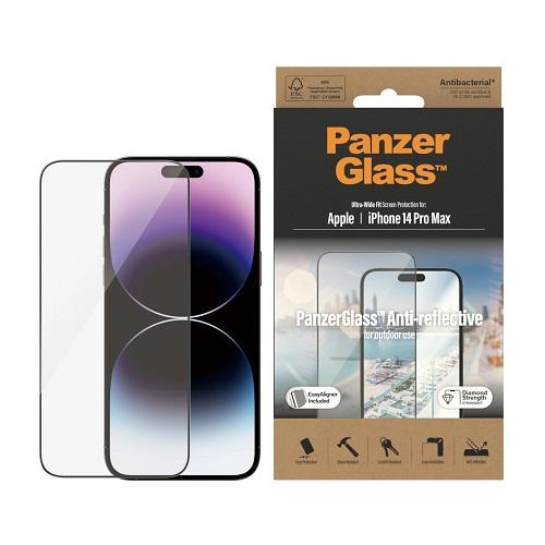 Panzer Glass Anti Reflective Screen Protector iPhone14 Pro Max UWF Easy Aligne No.2790