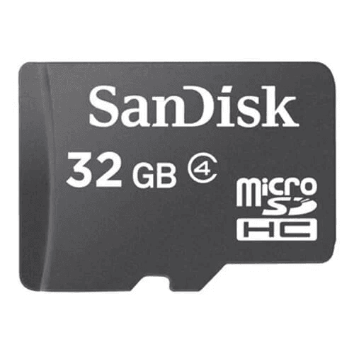 سانديسك بطاقة الذاكرة 32GB مايكرو SDHC موديل رقم.SDSDQM032GB35