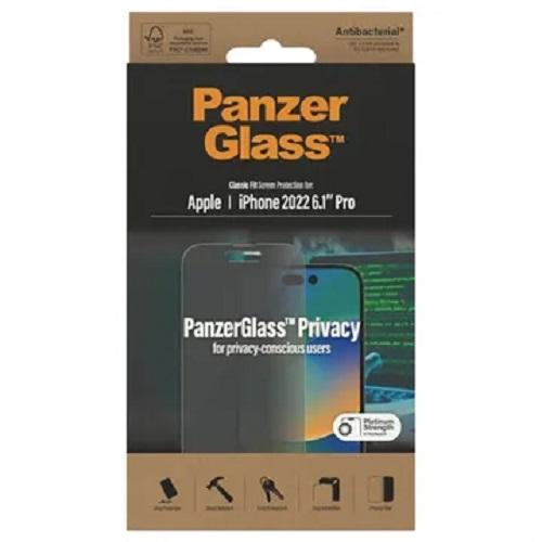 Panzer Glass Privacy Screen Protector Apple iPhone 14 Pro Classic Fit No.P2768