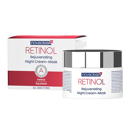 Novaclear Retinol Night Cream Mask for Skin Rejuvenation 50ml