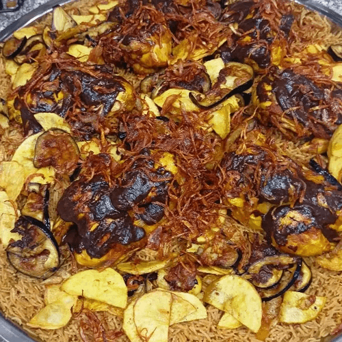 صينية مدمرة دجاج