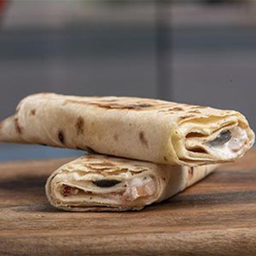 لبنه بالزعتر صاج
