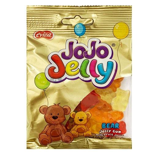 Jojo Jelly Bear Candy With Mixed Fruit Juice 40g  