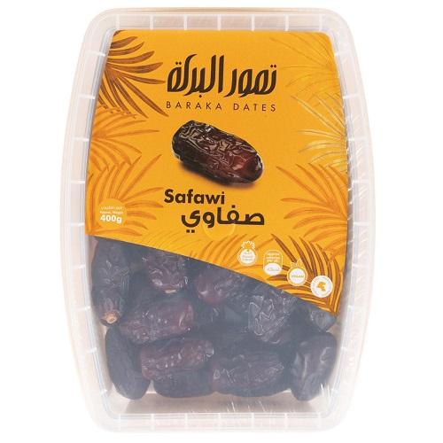 Baraka Dates Safawi Date Plastic Box 400g