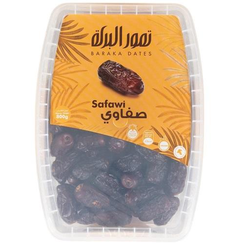 Baraka Dates Safawi Date Plastic Box 800g