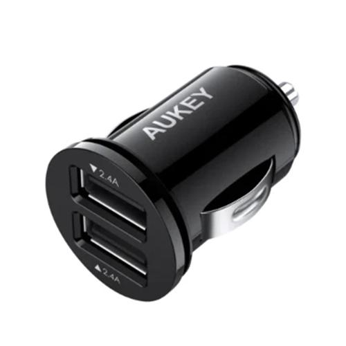 Aukey Car Charger Ultra Small Dual Port USB 24W