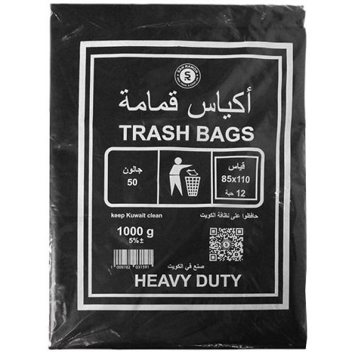 سان ريمون اكياس قمامة 110×85سم 50جالون 12كيس
