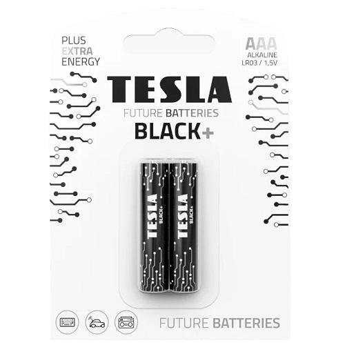 Tesla Batteries Alkaline AAA Black+ 1.5 Volt 2pcs